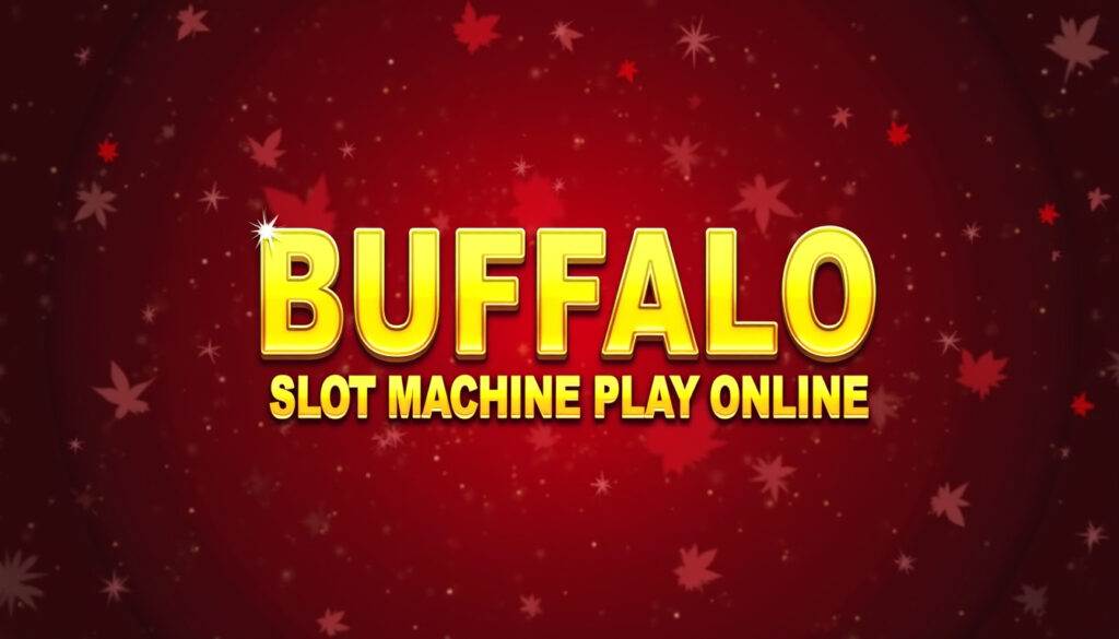 Buffalo Slot Machine Play Online