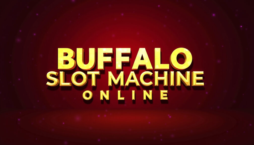 Buffalo Slot Machine Play Online