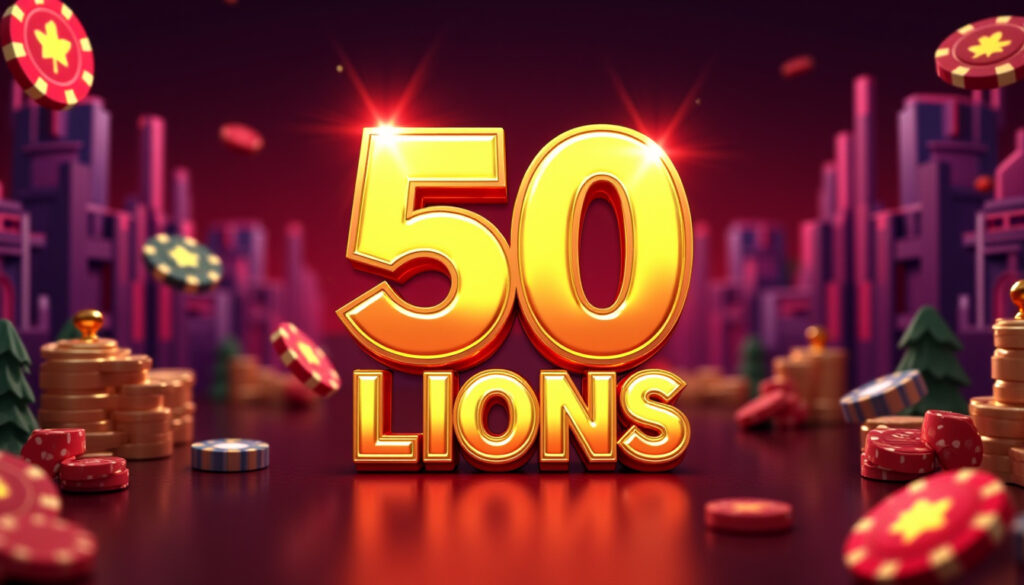 50 Lions Slot Machine Play Online