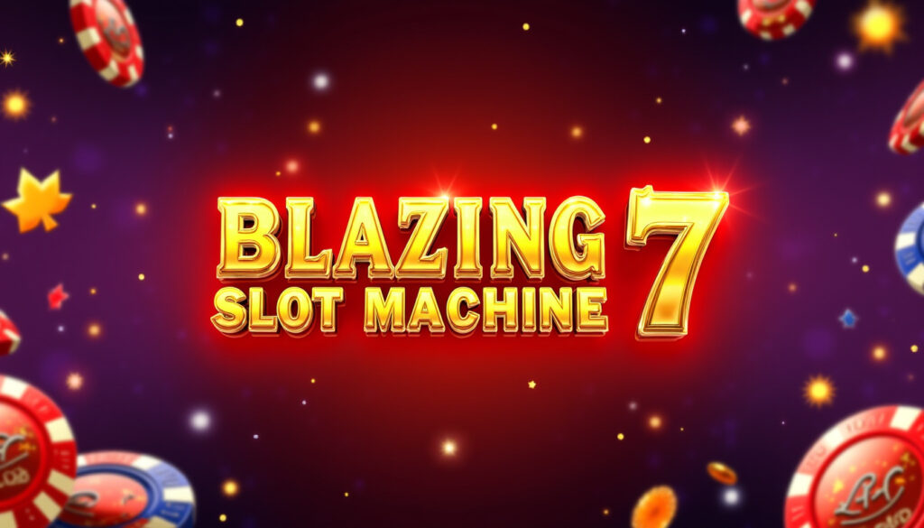Blazing 7 Slot Machine Play Online
