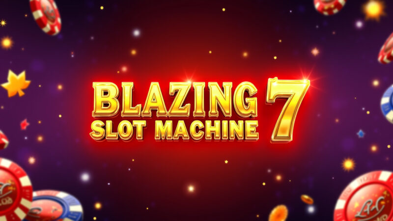 Blazing 7 Slot Machine Play Online